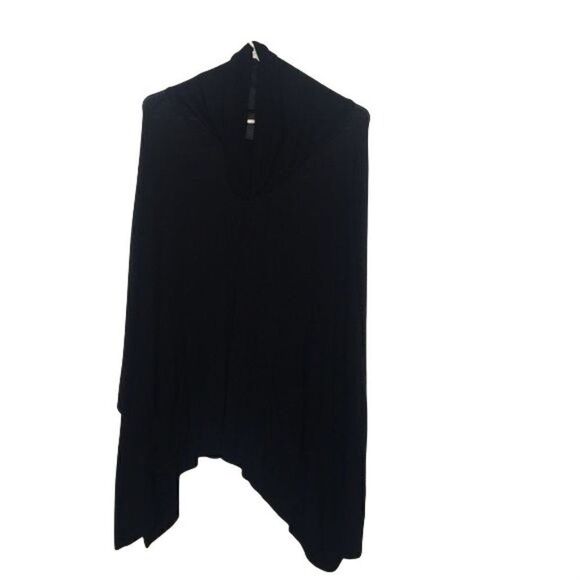 Neiman Marcus Black Cowl Neck Sweater Tunic Size XS - Picture 2 of 8
